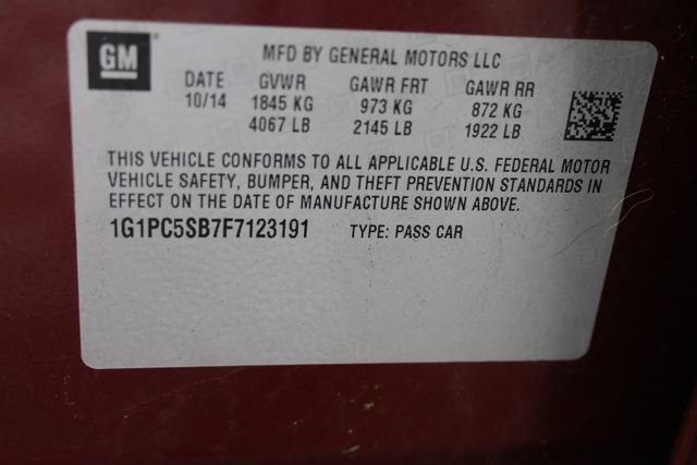 Used 2015 Chevrolet Cruze LT image 26