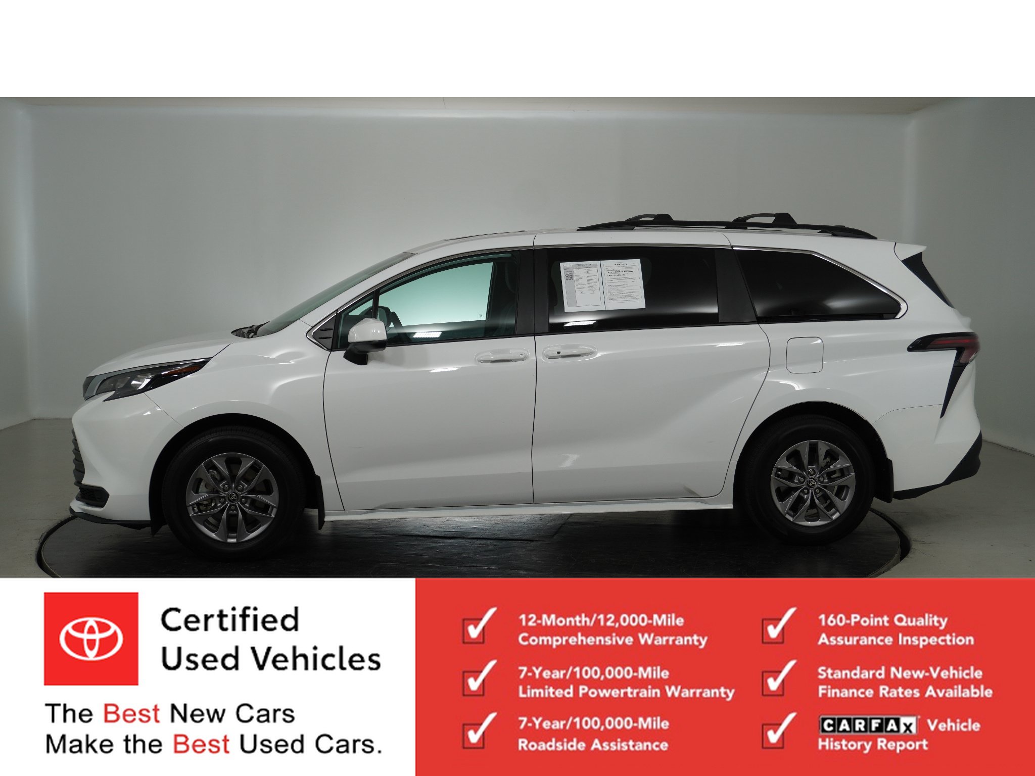 Certified 2025 Toyota Sienna LE w/ LE Plus Package FWD image 6