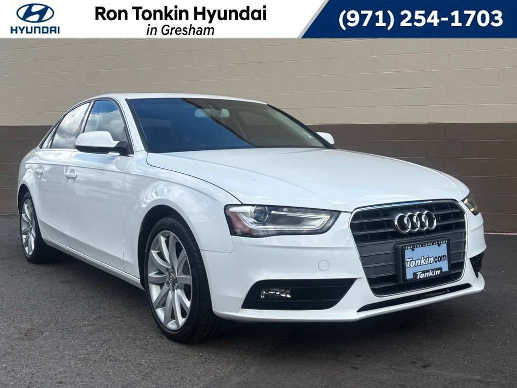 Used 2013 Audi A4 2.0T Premium Plus w/ Premium Plus Pkg
