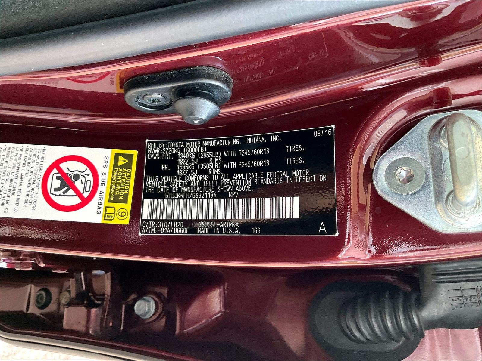 Used 2016 Toyota Highlander XLE AWD/4WD image 19