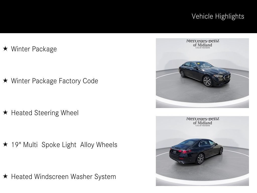 New 2025 Mercedes-Benz E 350 Sedan image 4