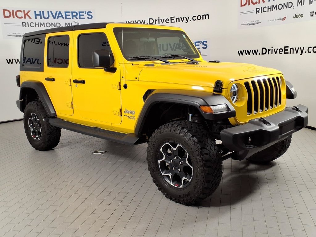 Used 2020 Jeep Wrangler Unlimited Sport S AWD/4WD image 3