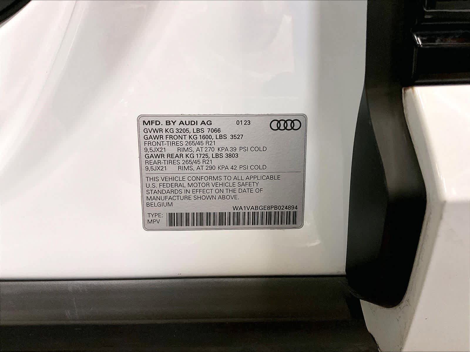 Certified 2023 Audi e-tron Chronos w/ Chronos Package AWD/4WD image 35