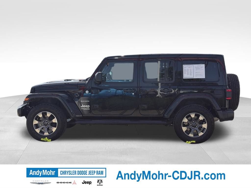 Used 2020 Jeep Wrangler Unlimited Sahara AWD/4WD image 4