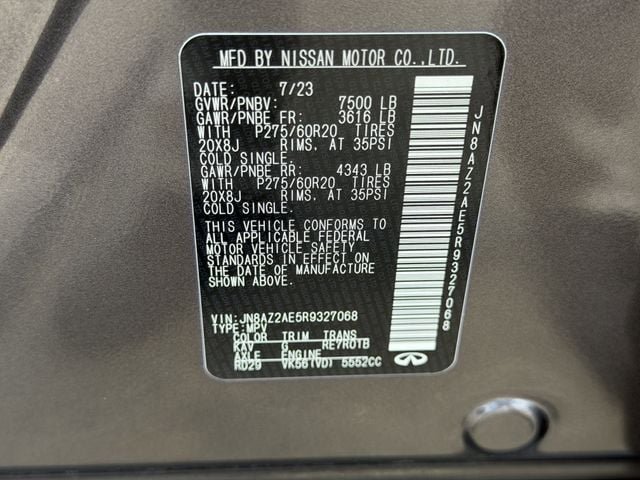 Used 2024 INFINITI QX80 Luxe AWD/4WD image 35