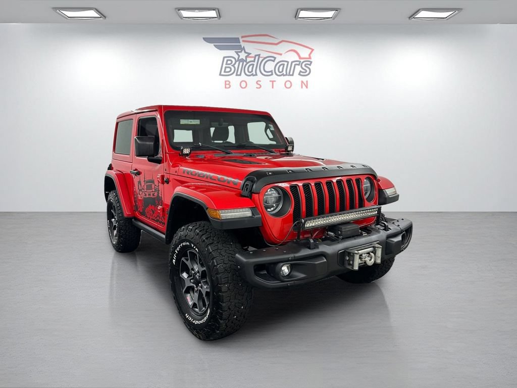 Used 2018 Jeep Wrangler Rubicon w/ Uconnect 4C Nav & Sound Group AWD/4WD image 3