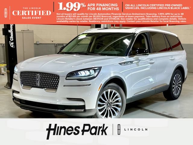 Certified 2024 Lincoln Aviator Reserve w/ Elements Package Plus AWD/4WD image 1