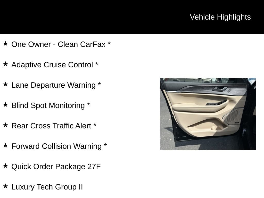 Used 2023 Jeep Grand Cherokee 4WD 4xe w/ Luxury Tech Group II image 11