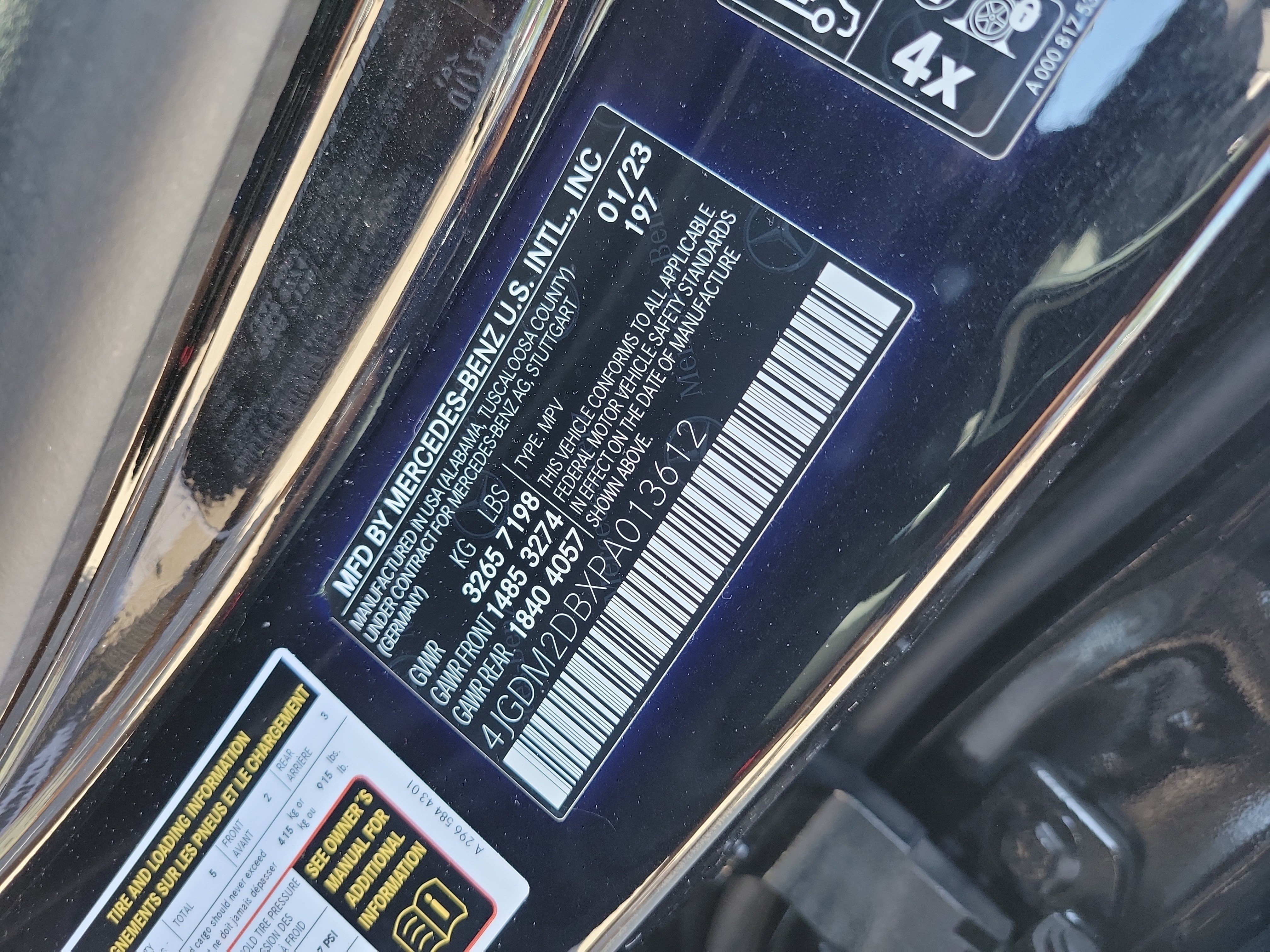 Certified 2023 Mercedes-Benz EQS 450+ SUV image 30