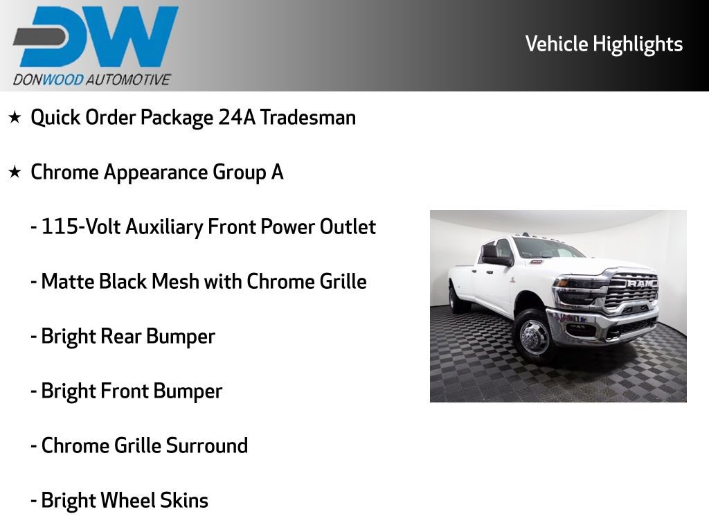 New 2026 RAM 3500 Tradesman w/ Chrome Appearance Group A image 7