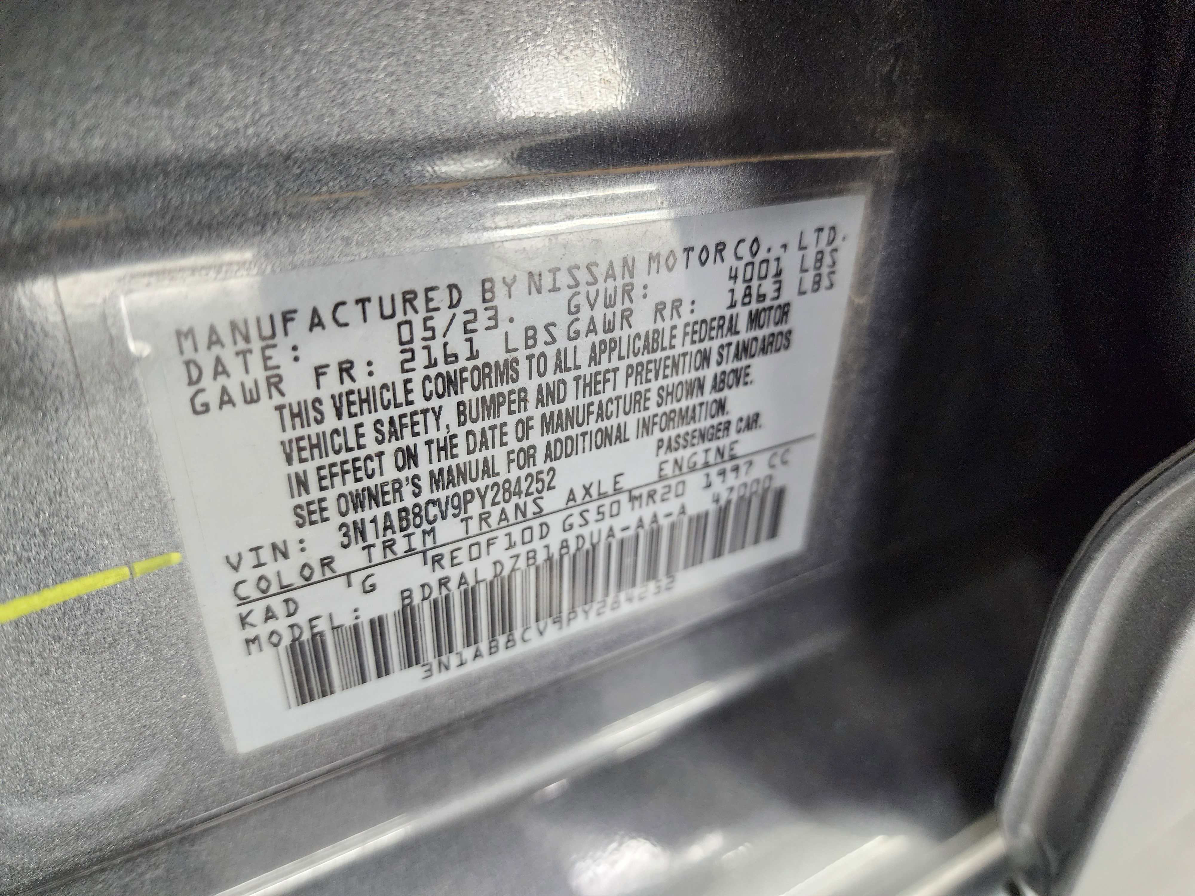 Used 2023 Nissan Sentra SV image 55