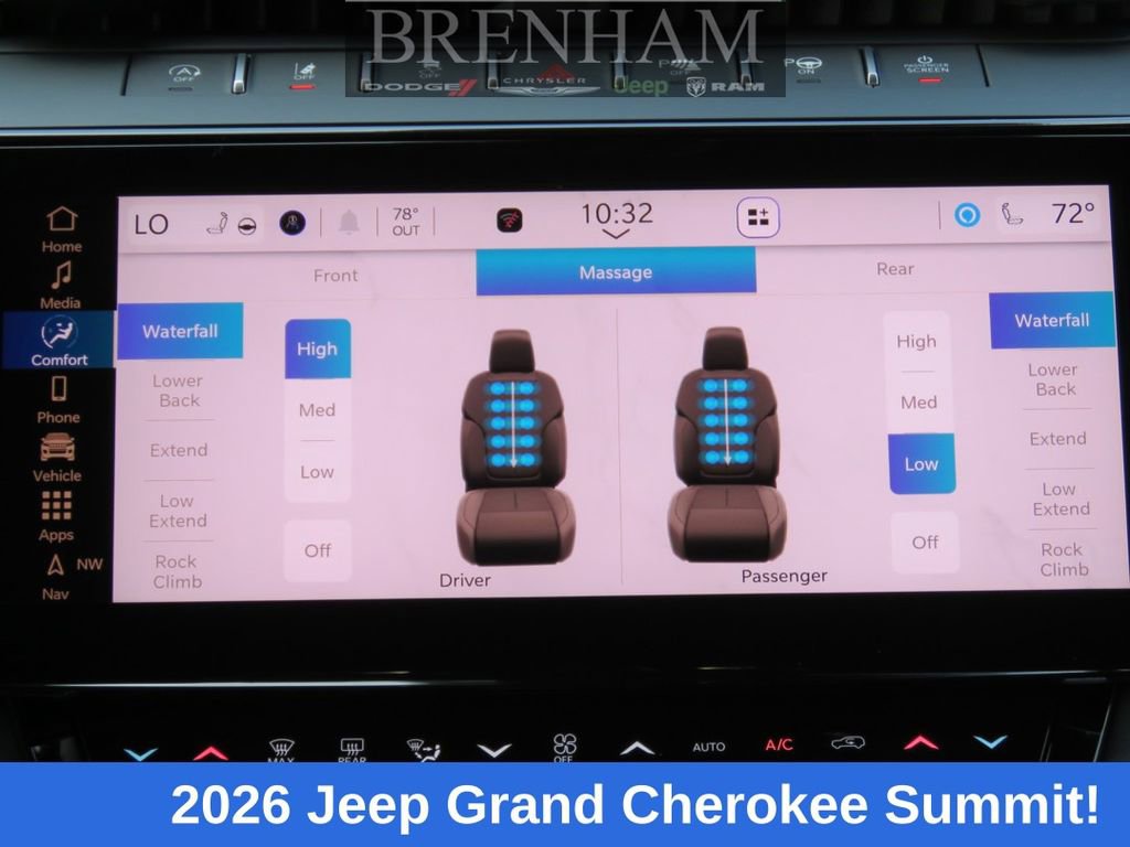 New 2026 Jeep Grand Cherokee Summit w/ Obsidian Package AWD/4WD image 17