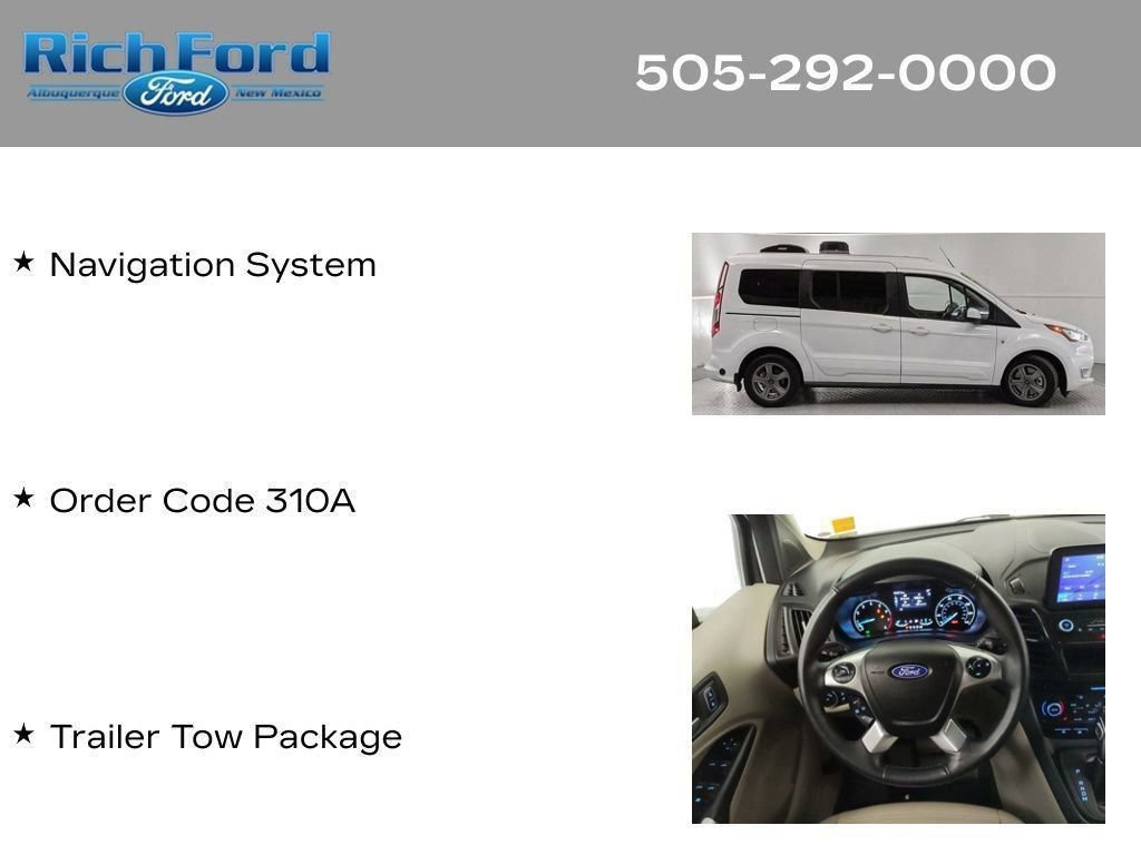 Used 2021 Ford Transit Connect Titanium w/ Trailer Tow Package FWD image 12