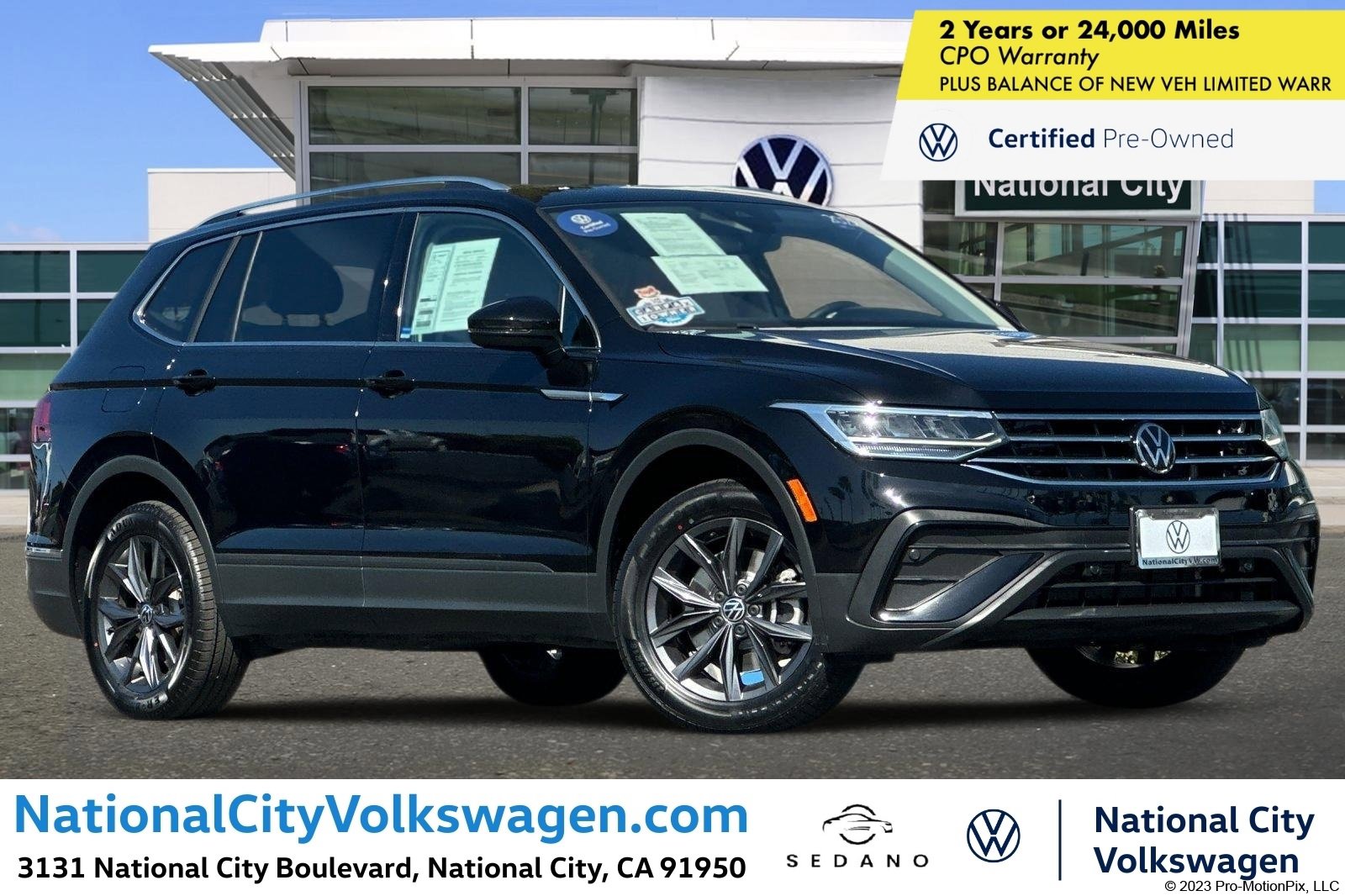 Certified 2022 Volkswagen Tiguan SE w/ Panoramic Sunroof Package