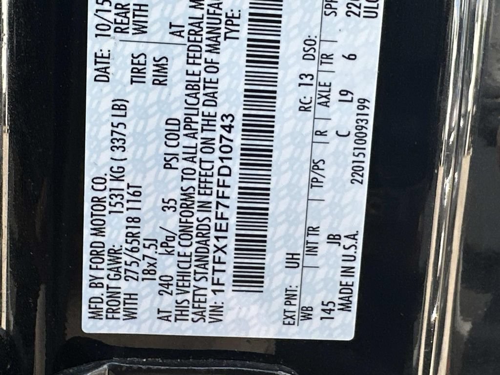 Used 2015 Ford F150 XLT w/ Equipment Group 301A Mid AWD/4WD image 30