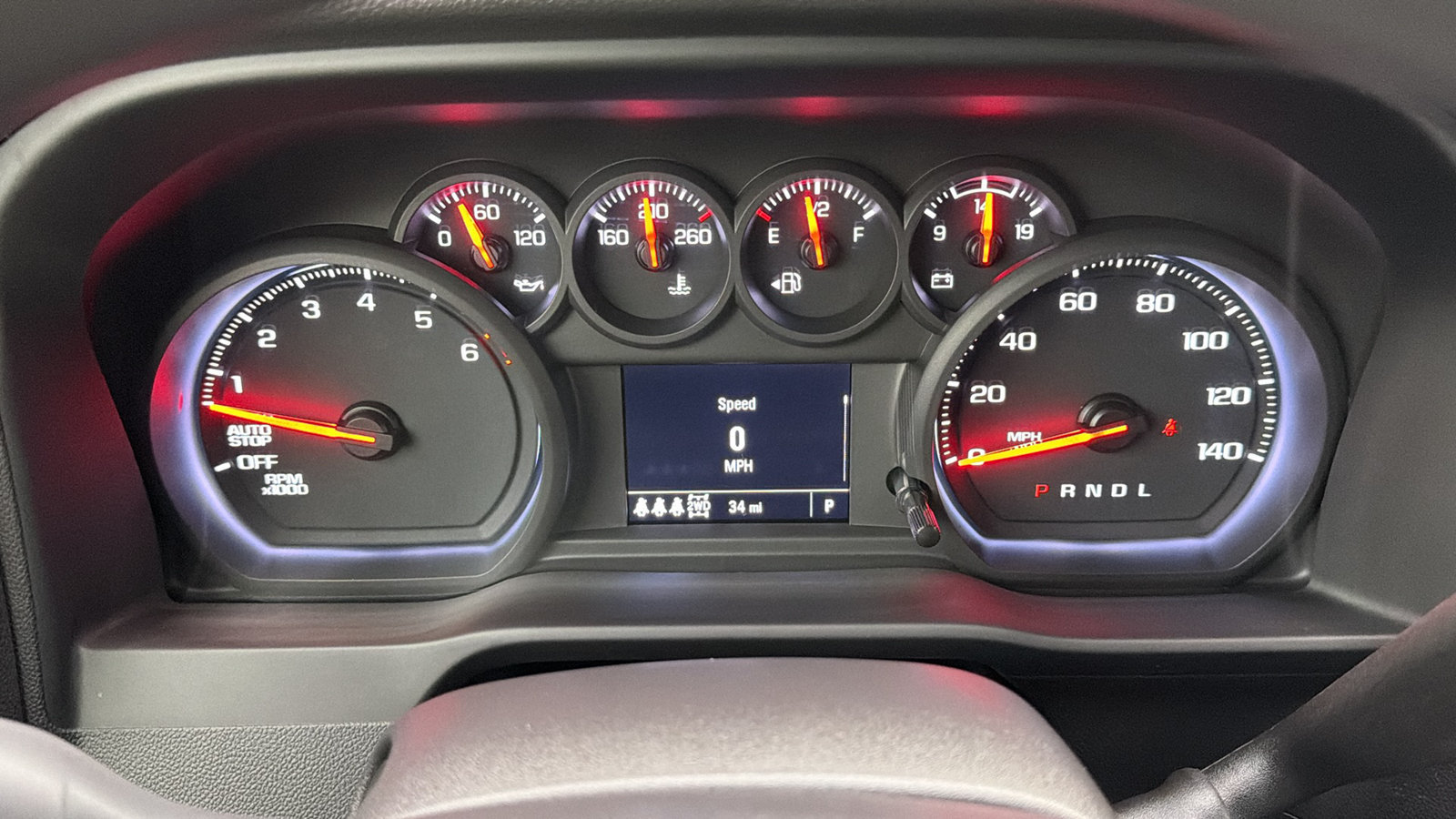 Used 2026 Chevrolet Silverado 1500 Custom Trail Boss w/ Dark Appearance Package AWD/4WD image 26
