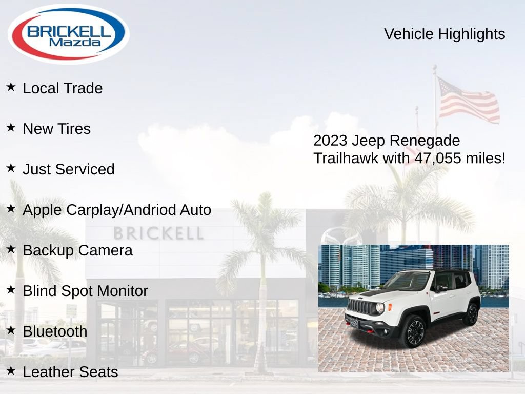 Used 2023 Jeep Renegade Trailhawk AWD/4WD image 16