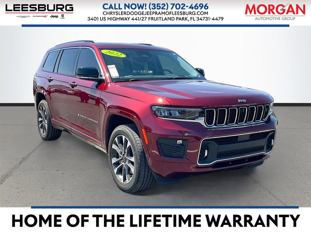 Certified 2022 Jeep Grand Cherokee L Overland w/ Advanced Protech Group III image 1