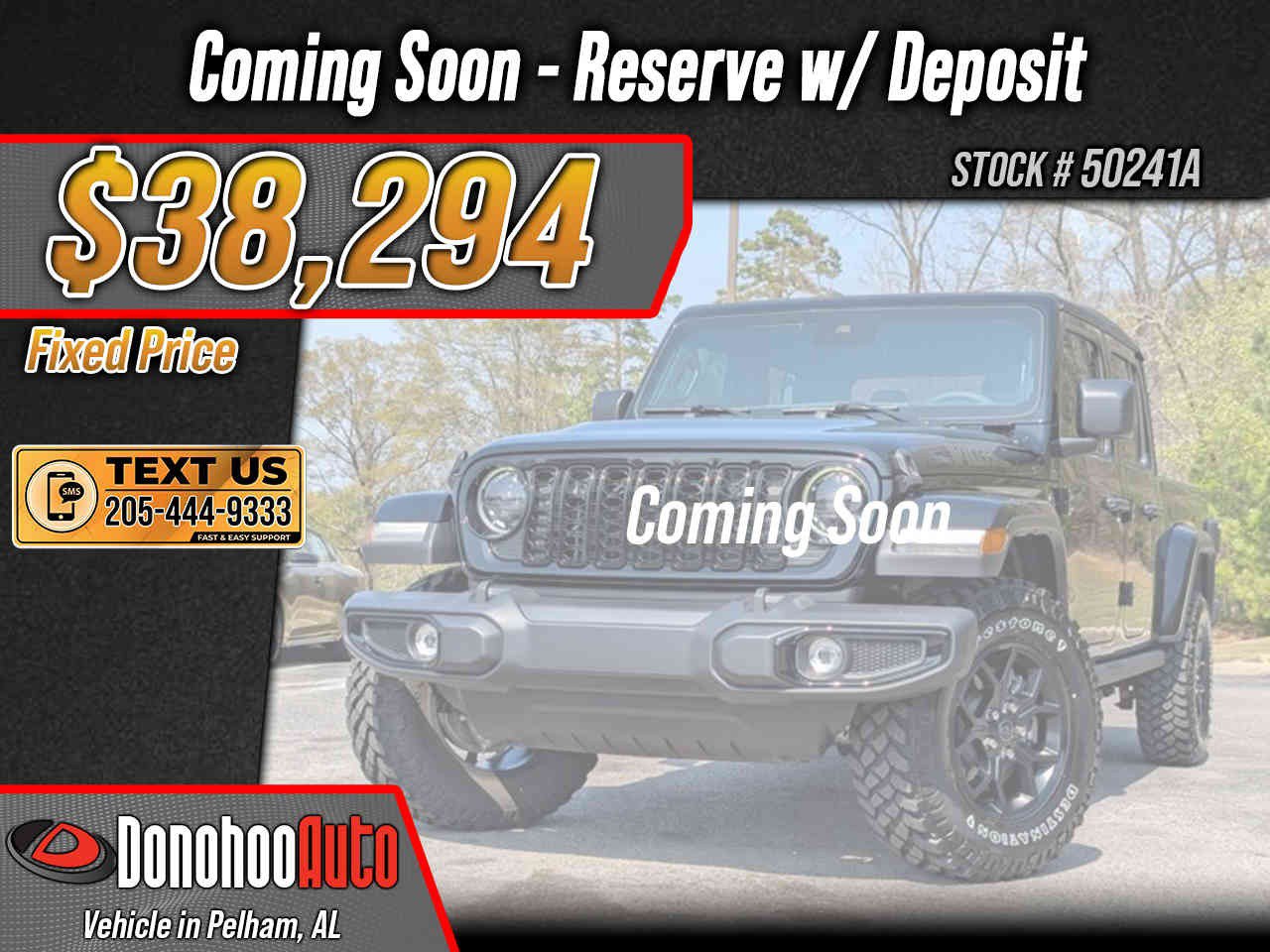 Used 2025 Jeep Gladiator Sport AWD/4WD image 1