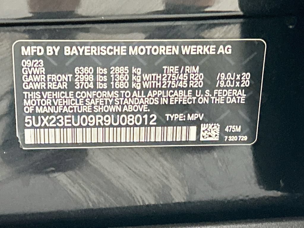Certified 2024 BMW X5 xDrive40i w/ Premium Package AWD/4WD image 34