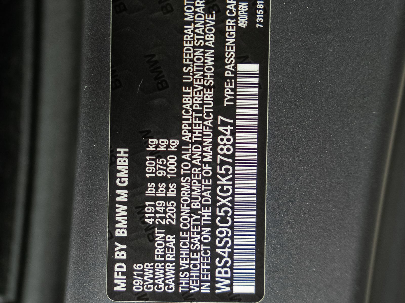 Used 2016 BMW M4 GTS RWD image 64
