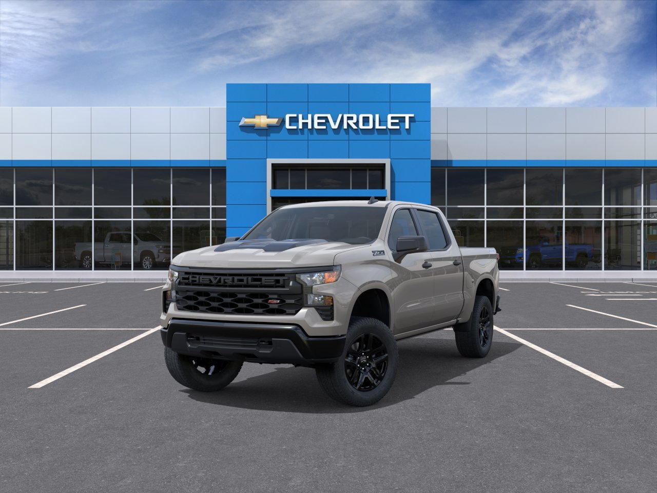 New 2026 Chevrolet Silverado 1500 Custom Trail Boss w/ Dark Appearance Package AWD/4WD image 32