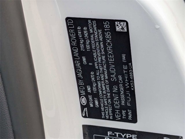 New 2024 Jaguar F-TYPE Coupe AWD image 18