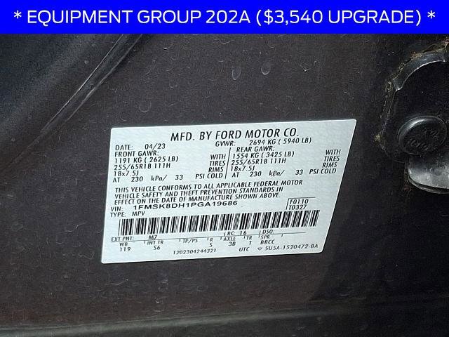 Certified 2023 Ford Explorer XLT w/ Equipment Group 202A AWD/4WD image 28