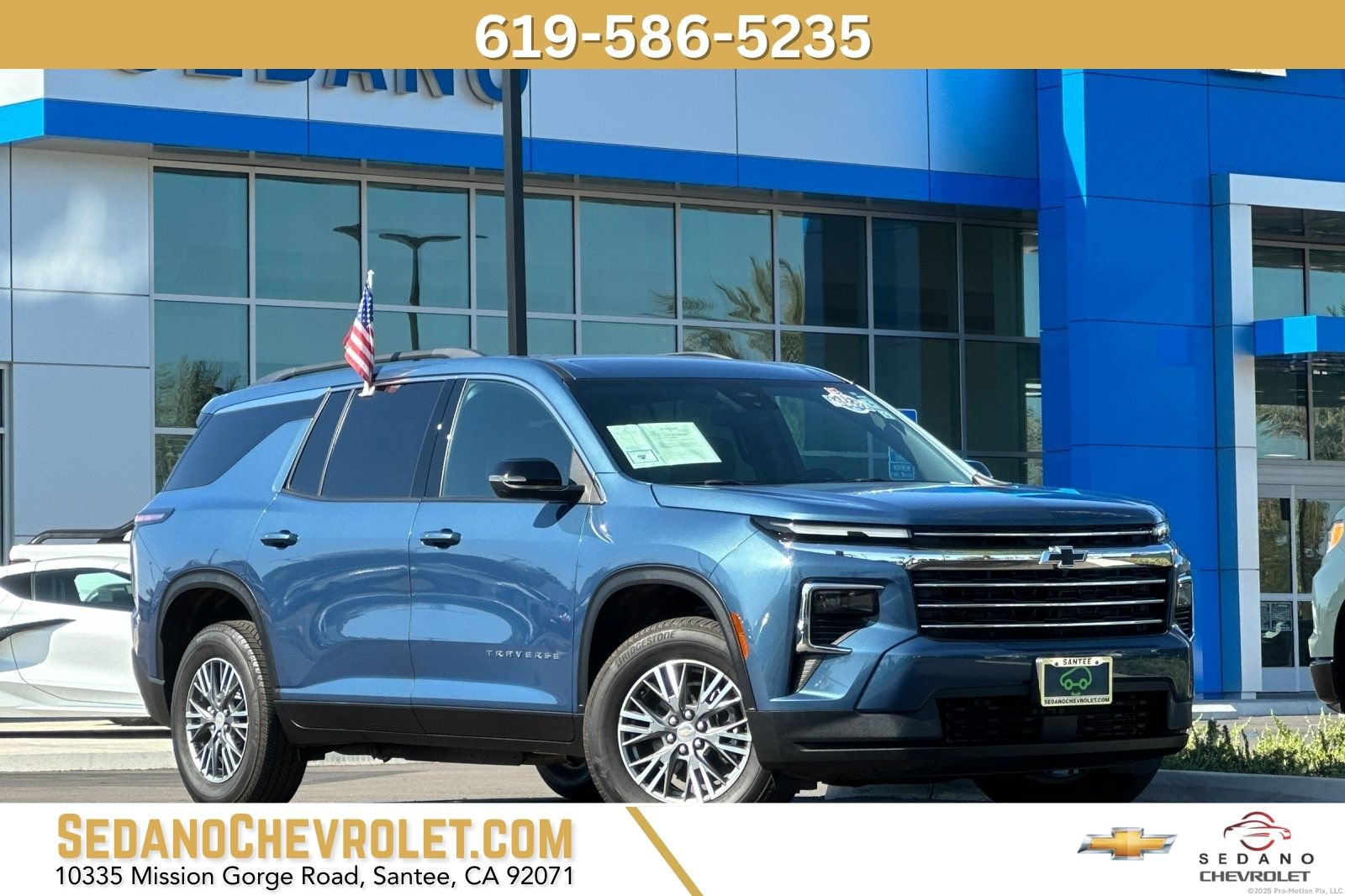 Certified 2025 Chevrolet Traverse LT w/ LPO, Floor Liner Package