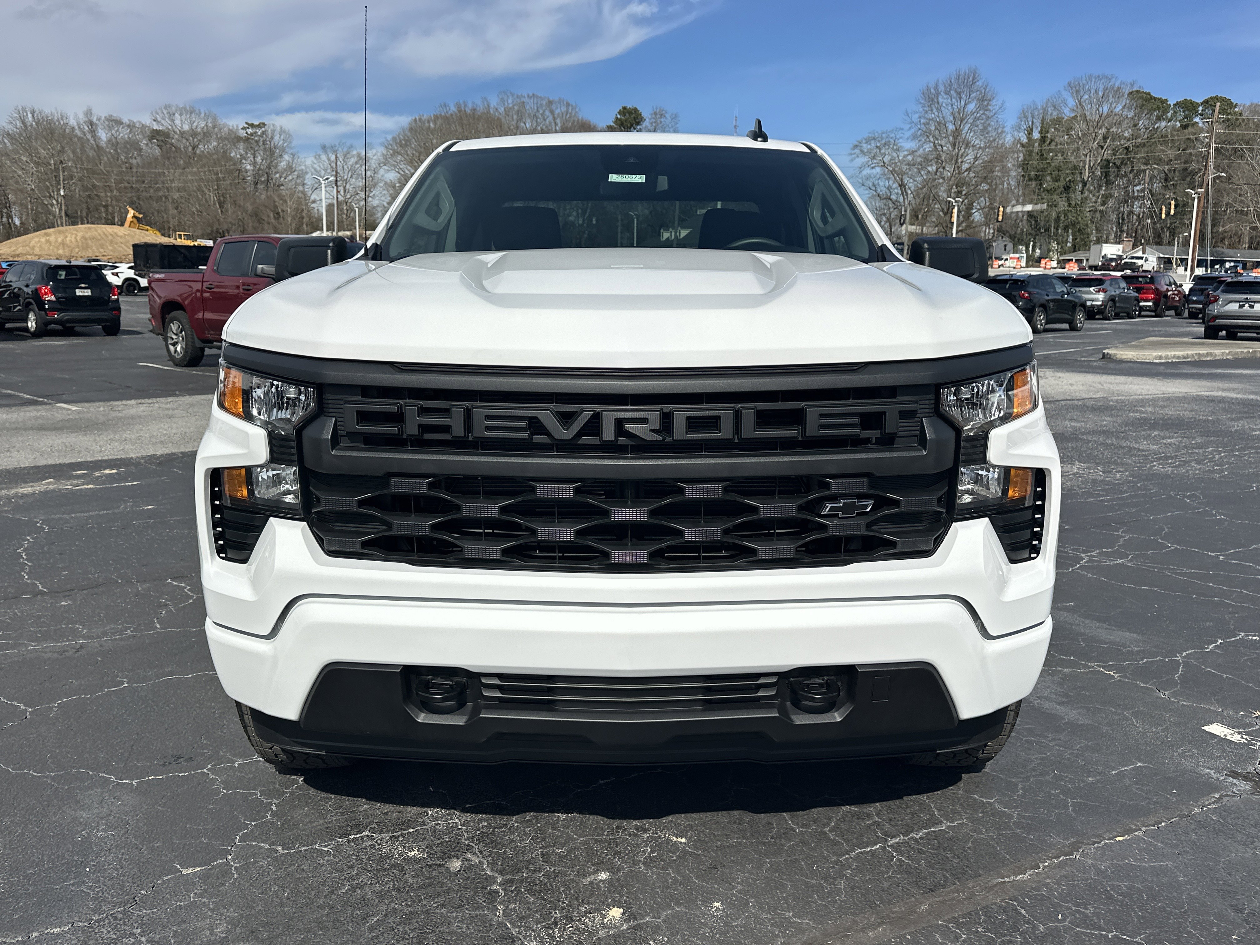 New 2026 Chevrolet Silverado 1500 Custom w/ Turbomax Blackout Package image 3