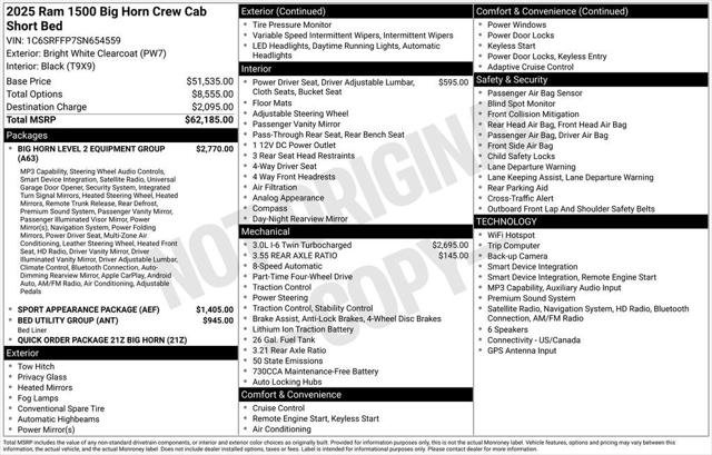 Certified 2025 RAM 1500 Big Horn AWD/4WD video 3