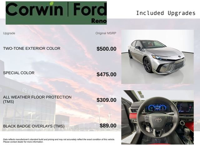 Used 2025 Toyota Camry XSE image 3