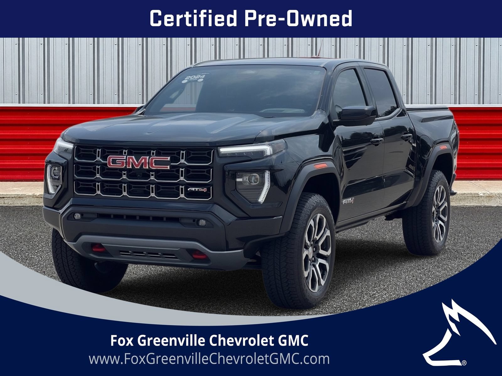 Certified 2024 GMC Canyon AT4 w/ AT4 Premium Package AWD/4WD image 1