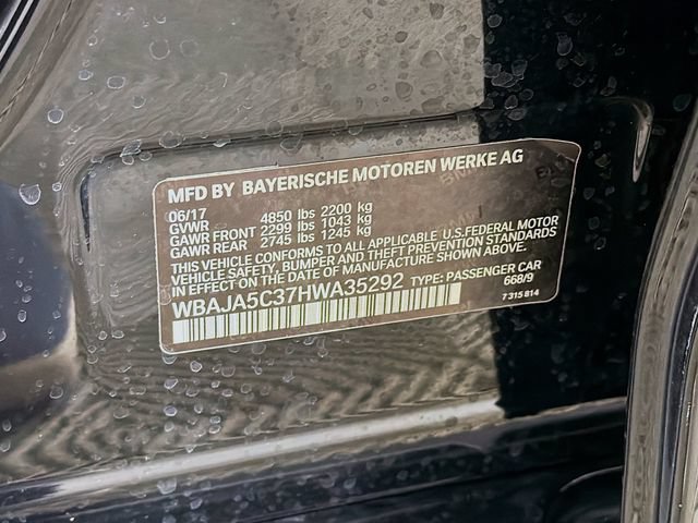 Used 2017 BMW 530i RWD image 36