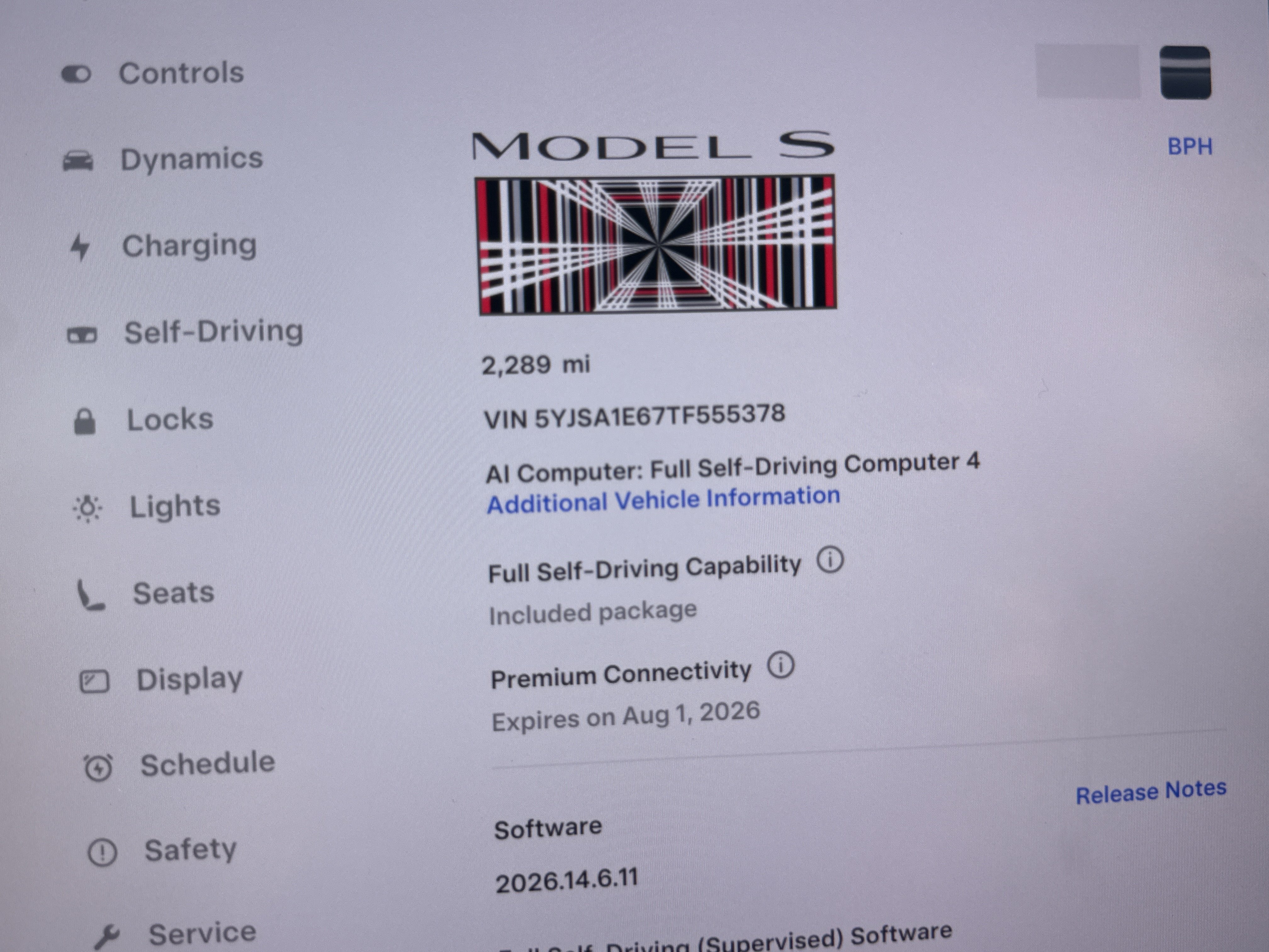 Used 2026 Tesla Model S Plaid AWD/4WD image 3