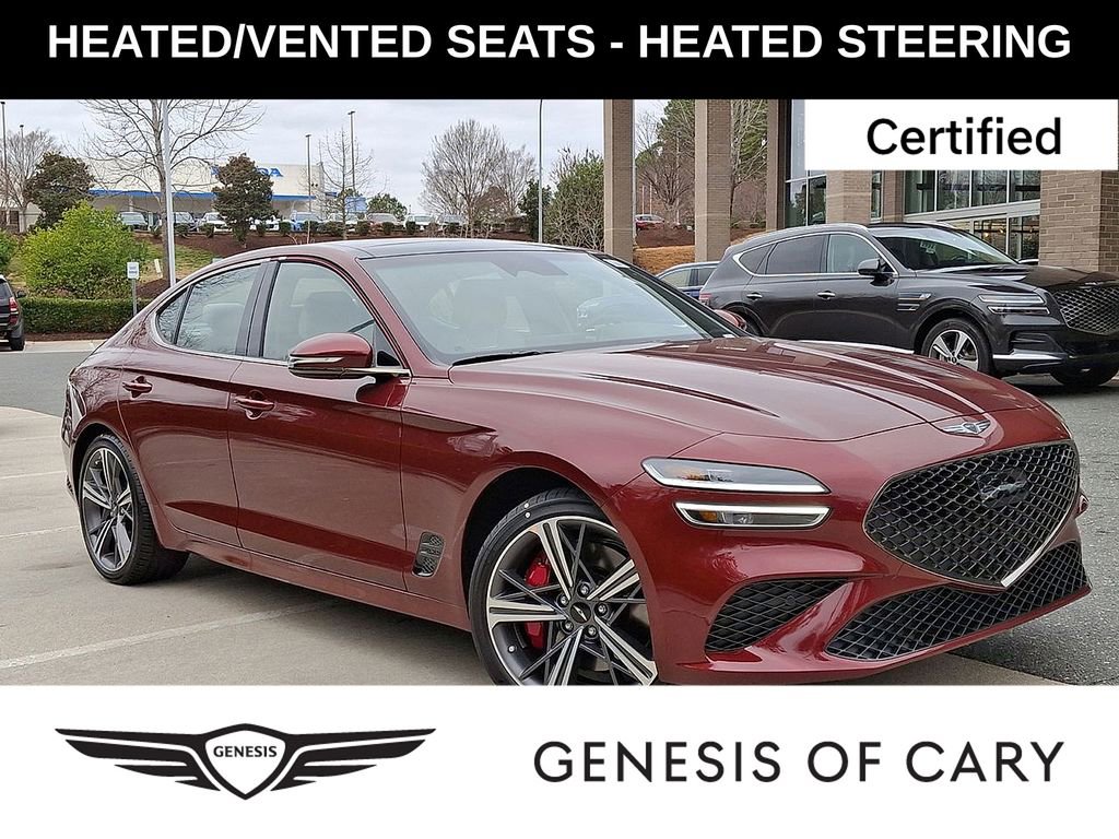 Certified 2025 Genesis G70 2.5T w/ Sport Prestige Package