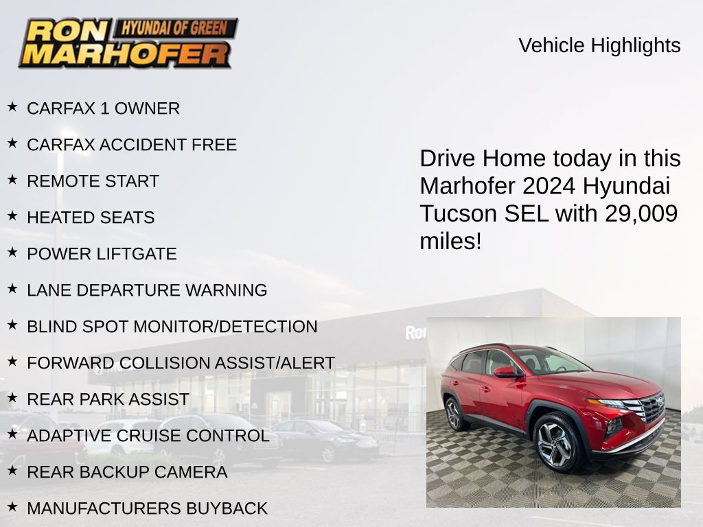 Used 2024 Hyundai Tucson SEL AWD/4WD image 15