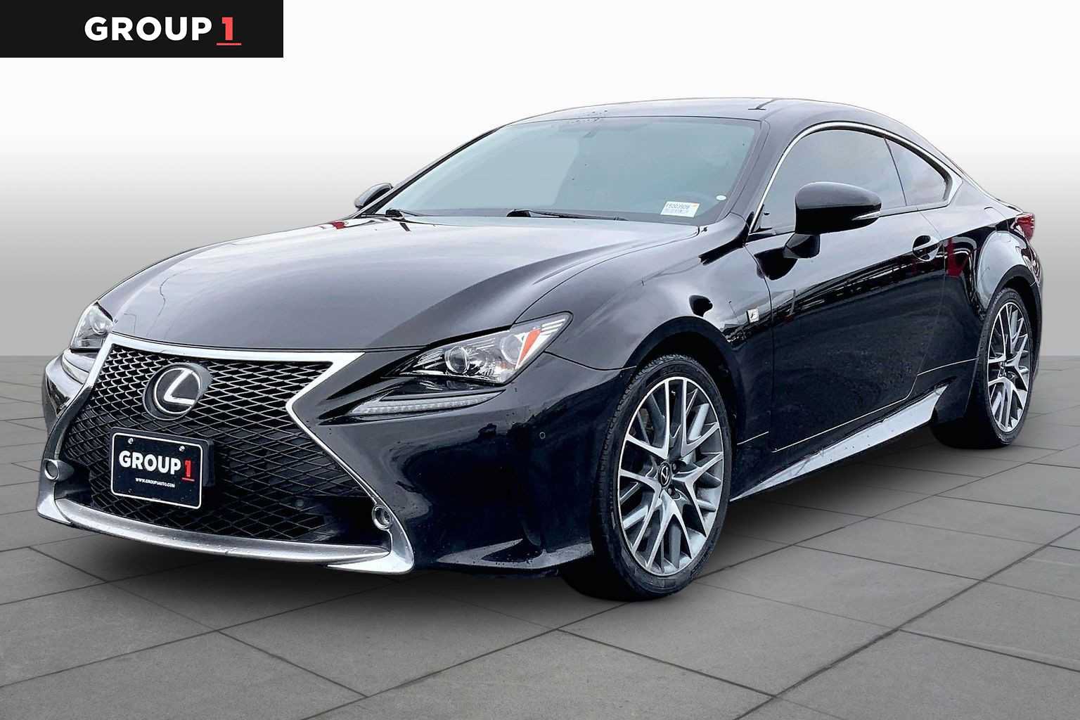 Used 2015 Lexus RC 350 w/ F Sport w/Summer Tires RWD image 1