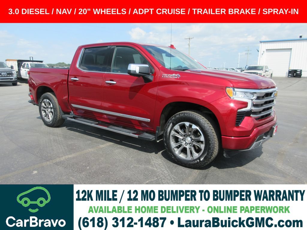 Certified 2024 Chevrolet Silverado 1500 High Country AWD/4WD image 1