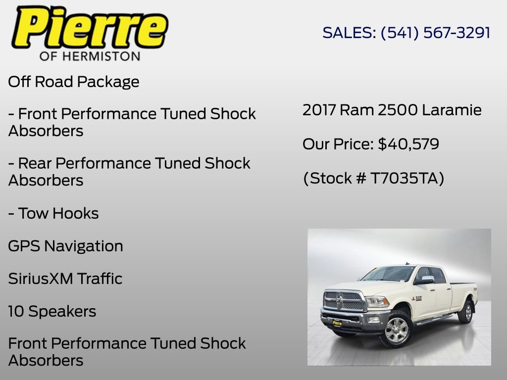 Used 2017 RAM 2500 Laramie image 6