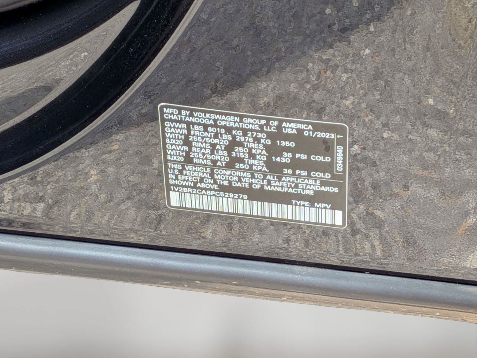 Used 2023 Volkswagen Atlas SEL AWD/4WD image 55
