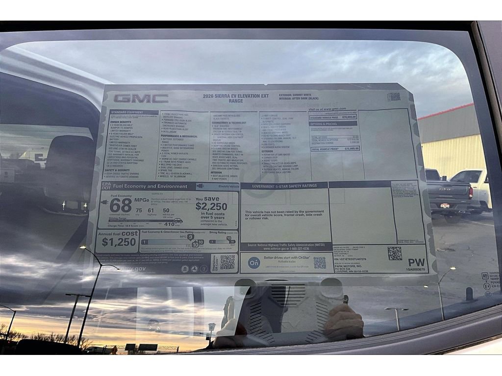 New 2026 GMC Sierra EV Elevation image 14