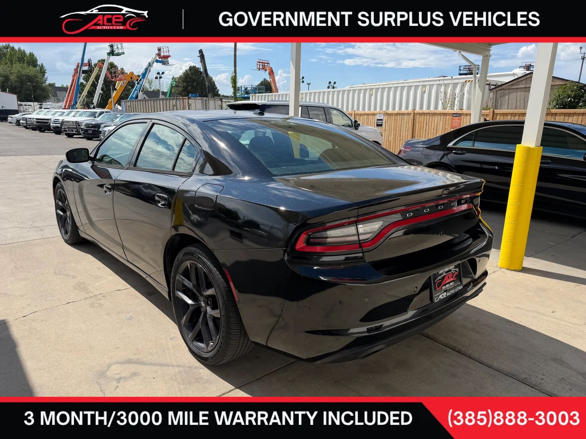 Used 2017 Dodge Charger Police w/ Integrated Display Package RWD image 7