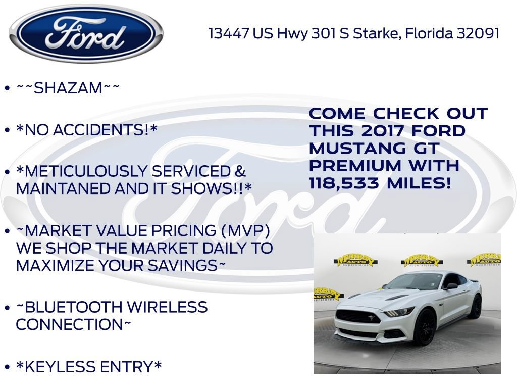 Used 2017 Ford Mustang GT Premium w/ Equipment Group 401A RWD image 5