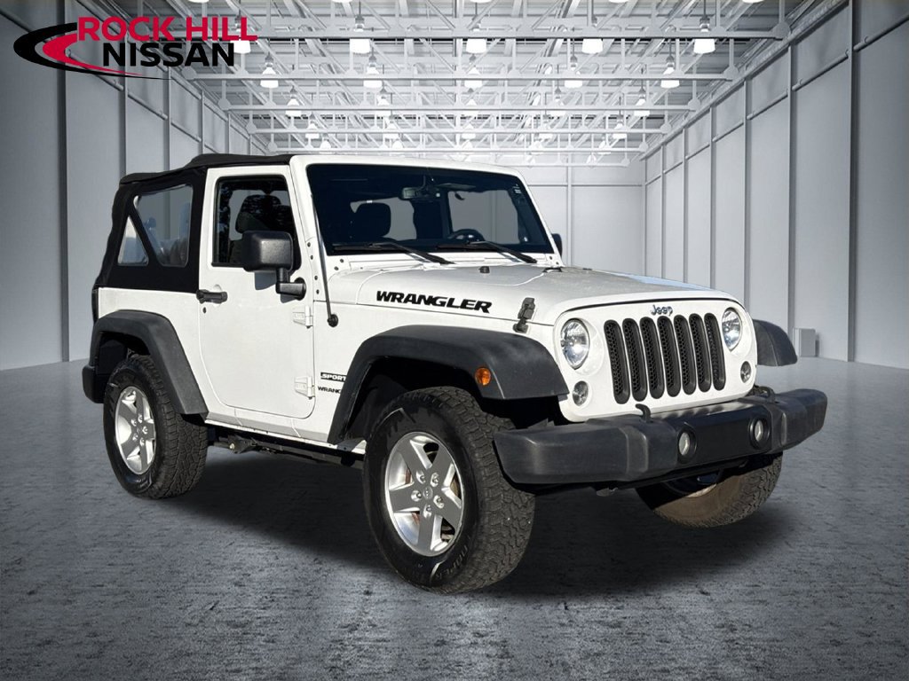 Used 2015 Jeep Wrangler Sport w/ Quick Order Package 24S AWD/4WD 360° Tour