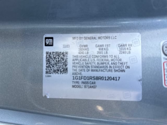 Certified 2024 Chevrolet Camaro LT w/ RS Package RWD image 27