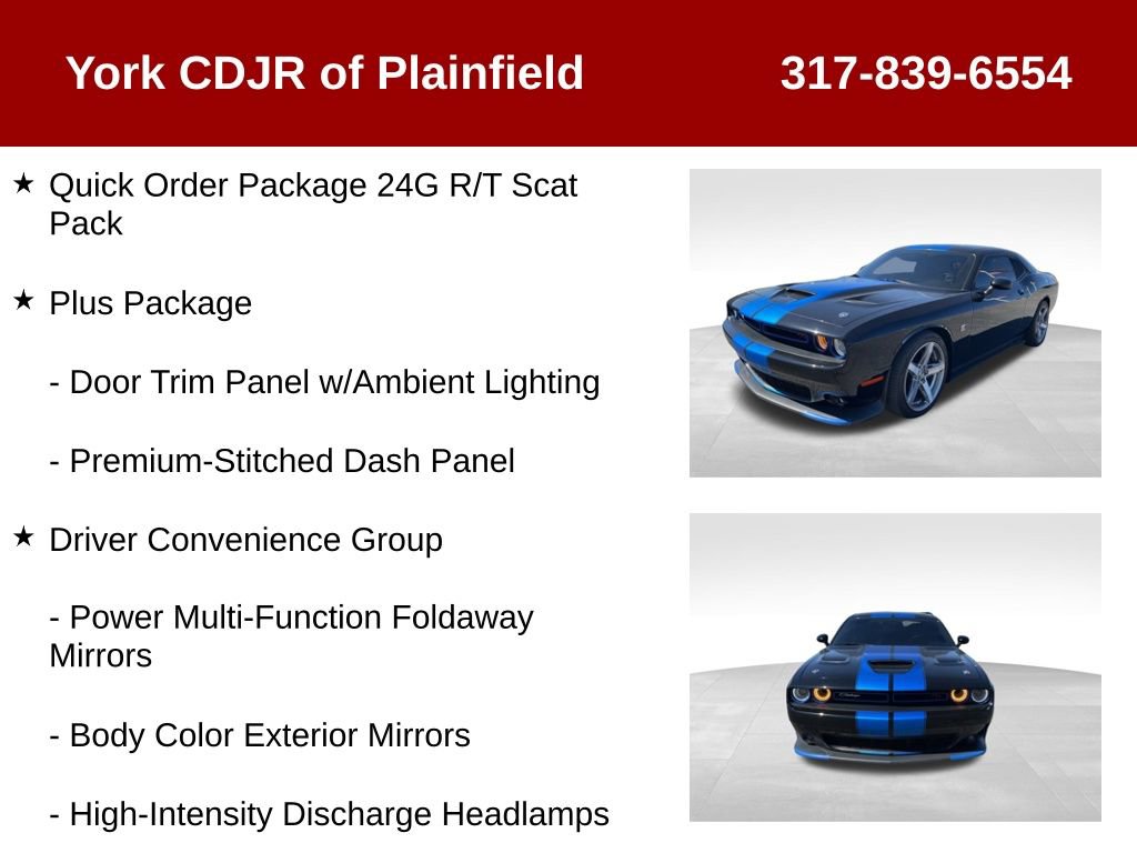 Used 2022 Dodge Challenger R/T Scat Pack w/ Plus Package image 6