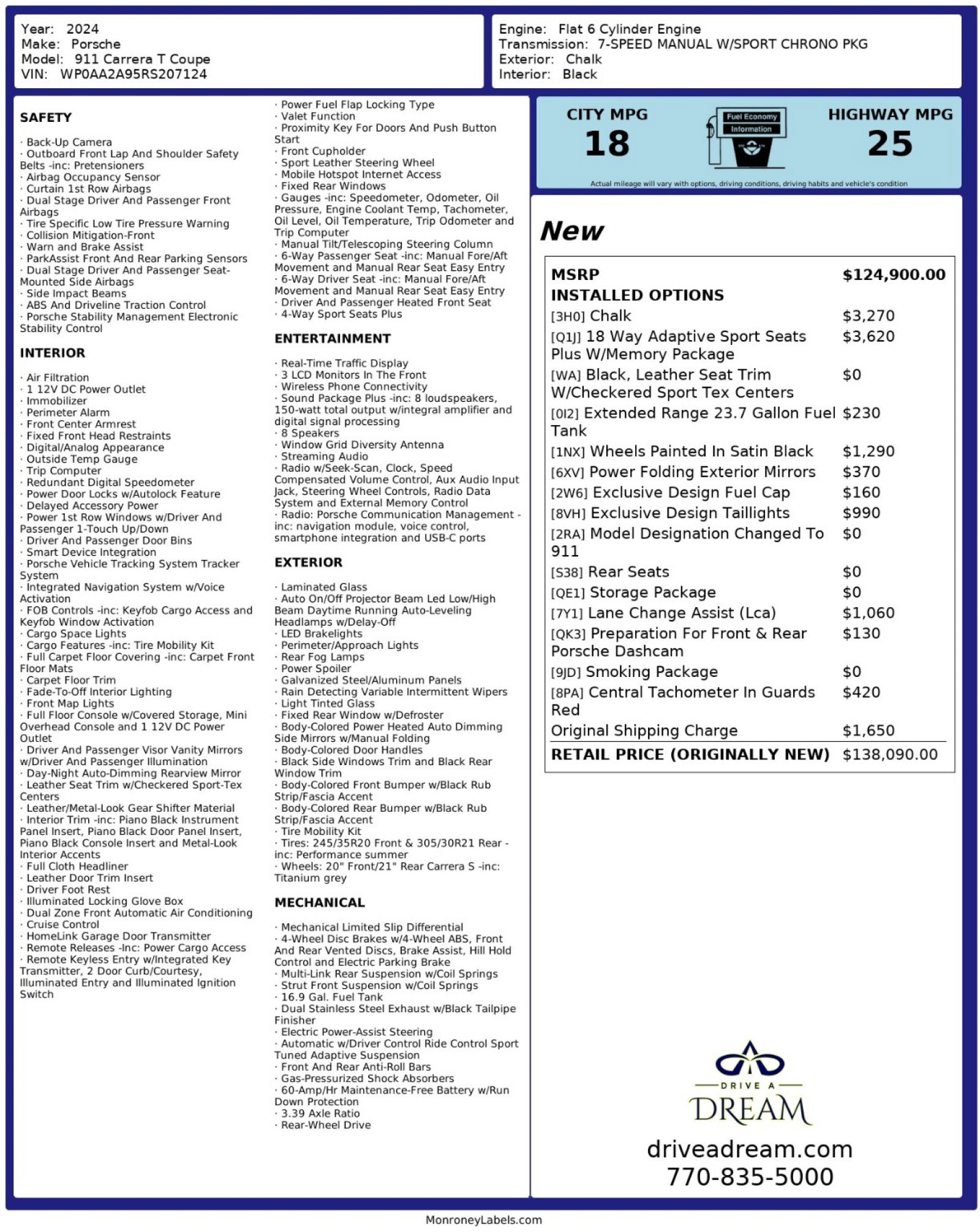 Used 2024 Porsche 911 Carrera T image 59