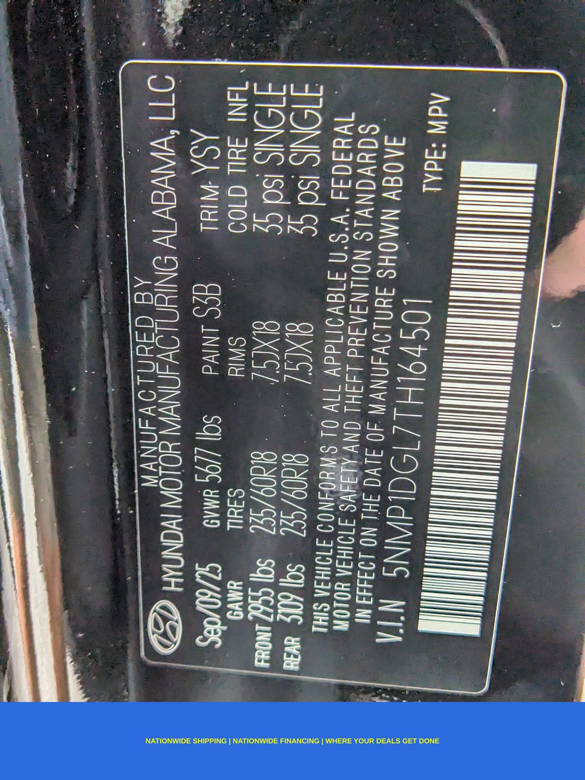 New 2026 Hyundai Santa Fe SE image 37