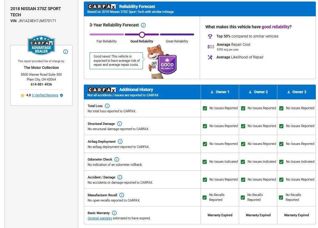 Used 2018 Nissan 370Z Coupe image 13